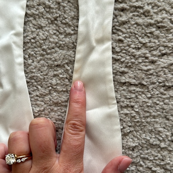 Show Me Your Mumu Garden Midi Dress in Ivory Luxe Satin - Picture 5 of 6